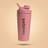 GymBeam Šejkr Steel 650 ml Pink - BeastPink