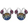 Disney Hravé strieborné náušnice kôstky Minnie Mouse E903207SRML