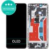 LCD displej + Dotykové sklo + Rám + Batéria Huawei Nova 10 SE BNE-LX1, BNE-LX3 Starry Black Aftermarket PRO