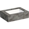 Kompaktná doska pod umývadlo s umývadlom Intedoor TRENTA Compact imitácia bridlice x 60 cm až 160 cm x 50 cm S výrezom