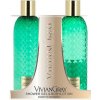 Vivian Gray Bergamot & Lemongrass luxusné telové mlieko 300 ml + luxusný sprchový gél 300 ml, kozmetická sada