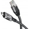 Kábel USB 3.1 Typ C na RJ45 (Gigabit Ethernet), 3m, čierny/sivý