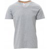 PAYPER V-NECK MELANGE 000909-0252 / Pánske tričko s krátkym rukávom a výstrihom do V - melange grey 5XL