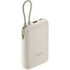 Xiaomi Power Bank 10000mAh 22,5W itegr.USB-C kabel Tan