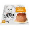 GOURMET Revelations jemná paštéta s kuraťom a omáčkou 2 x 57 g