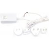 DoorBird Power supply unit (mains adaptor) with four country-specific adaptors (EU, US, UK, AU), 100-240 VAC to 15VDC @ 1A