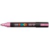 Popisovač uni POSCA PC-5M metalicky ružový