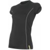 Sensor merino ACTIVE kr.rukáv čierna