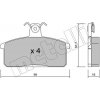 METELLI Sada brzdových platničiek kotúčovej brzdy 22-0026-0
