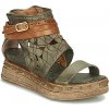 Airstep / A.S.98 Ploché sandále LAGOS Kaki