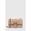 Pinko kožená kabelka 100053 A0F1 100053.A0F1 béžová