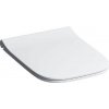 Geberit Smyle Square - WC doska, SoftClose, biela 500.688.01.1