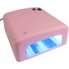 Allepaznokcie F2567R UV lampa na nechty GEL CURING 36W, ružová