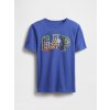 GAP dětské tričko s logem tmavě modrá