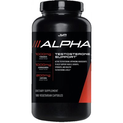 JYM Alpha Testosterone Support 180 kapsúl