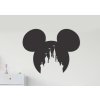 Drevený obraz - Minnie Mouse zámok