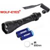 Wolf-Eyes X-Beam Biela + IR850 LED Klasik Set