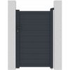 G21 Bránka Orlando 100x158 cm pravá, antracitová
