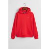 MIKINA GANT SHIELD HOODIE BRIGHT RED