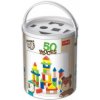 Wooden Toys Kocky drevené vo vedierku 50 ks