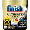 Finish tablety do umývačky Ultimate Plus All in 1 Lemon 90 ks