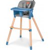 Lionelo Lionelo - Detská jedálenská stolička 2v1 KOEN Blue Sky LN0346 + záruka 3 roky zadarmo + záruka 3 roky zadarmo