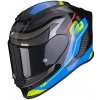 SCORPION prilba EXO-R1 EVO AIR Vatis black/blue - S