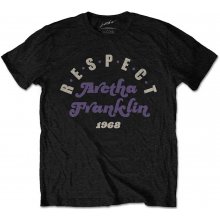 Aretha Franklin tričko Respect čierne