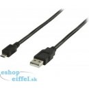 Valueline VLCP60500B20 USB 2.0 A zástrčka - Micro B zástrčka, 2m, černý