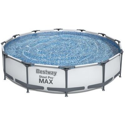 Bazén Bestway® Steel Pro MAX, 56950, kartušová filtrácia, rebrík, plachta, 427x107 cm