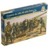 ITALERI Model Kit figurky 6165 - WWII - Cannone da 149/40 with Crew (1:72)