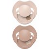 LOVI Cumlík silikónový dynamický Prime 18m+ 2ks Nude/Blush