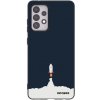 Picasee silikónový čierny obal pre Samsung Galaxy A52 5G A525F - Astronaut 2
