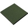 SK Profilovaná gumená dlažba Pin-Hole 500x500x75mm zelená m²