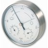 TFA 20.2027.60 - Meteostanica pre vnútorné/vonkajšie použitie - nerez, biely ciferník