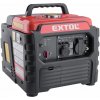 Extol Premium 8895551 | Elektrocentrála invertorová rámová 1F, 1,2kW, 1,75HP, ručný štart