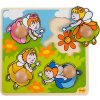 Bigjigs Toys Vkladacie puzzle víly