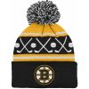 Detská zimná čiapka Outerstuff FACE-OFF CUFF Boston Bruins KIDS