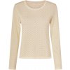 esmara® Dámsky sveter s obsahom ľanu béžová, L 44/46 (100391162)