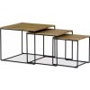 Konferenčný stolík Autronic okrúhly 60 x 60 x 51 cm čierny