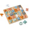 Janod Vkladacie puzzle Abeceda Cocoon