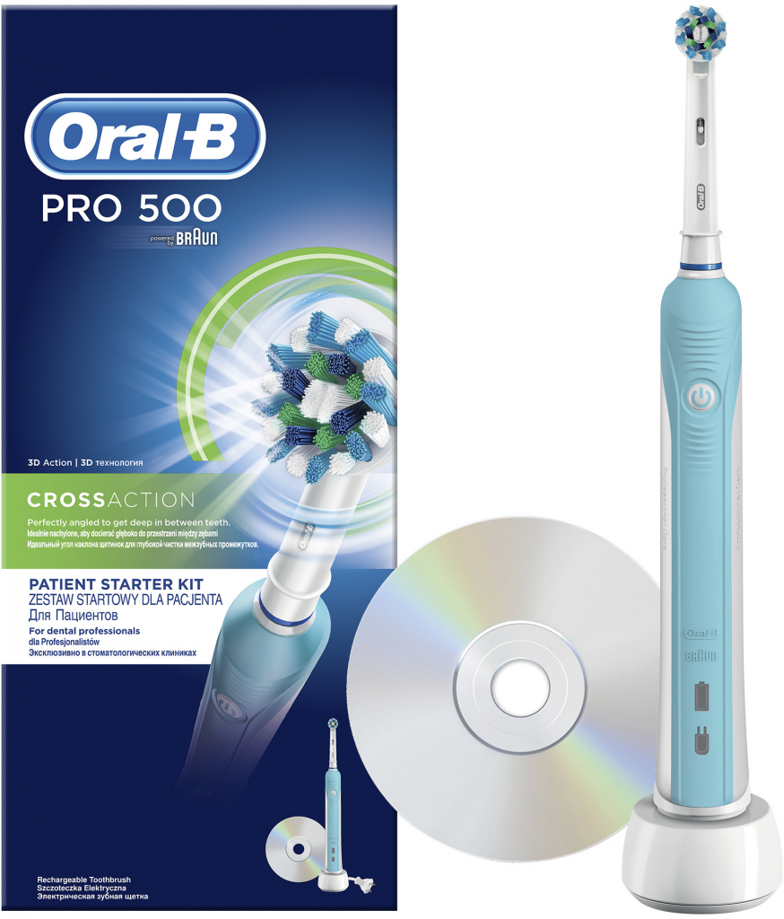 Oral-B Pro 500 CrossAction Blue