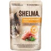 SHELMA Rich in chicken in sauce - mokré krmivo pro kočky - 85g