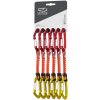 Sada expresiek Climbing Technology Fly-weight EVO 12 cm DY 6 ks Farba: červená/žltá