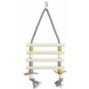 Žebřík pro ptáky provazový dřevěné příčky 31cm Zolux