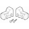 Náhradné kryty súpravy montážnej sady SHAD D1B23FIR pre SH23 (Replacement part for SH23 pannier, the item attaches to the end of a fitting kit and allows the locking bolt of the SH23 pannier to secure