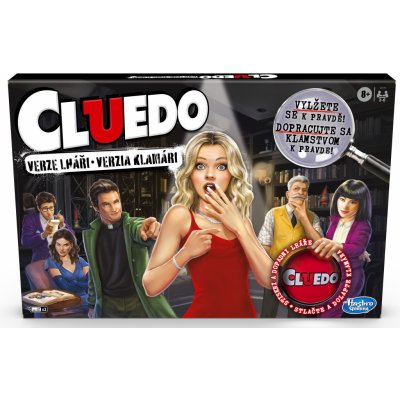 Hasbro hra E9779 Cluedo verzia klamári