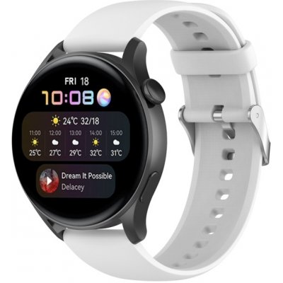 PROTEMIO 60394 SILICONE Remienok pre Huawei Watch 4 / Watch 4 Pro biely