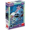 Puzzle Dino Lilo a Stitch 81 dielikov Neónové puzzle svietiace v tme Lilo a Stitch 100 dielikov pre deti 5+ Dino Toys