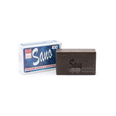 SANO - mydlo s ichtamolom 8% 1x100 g